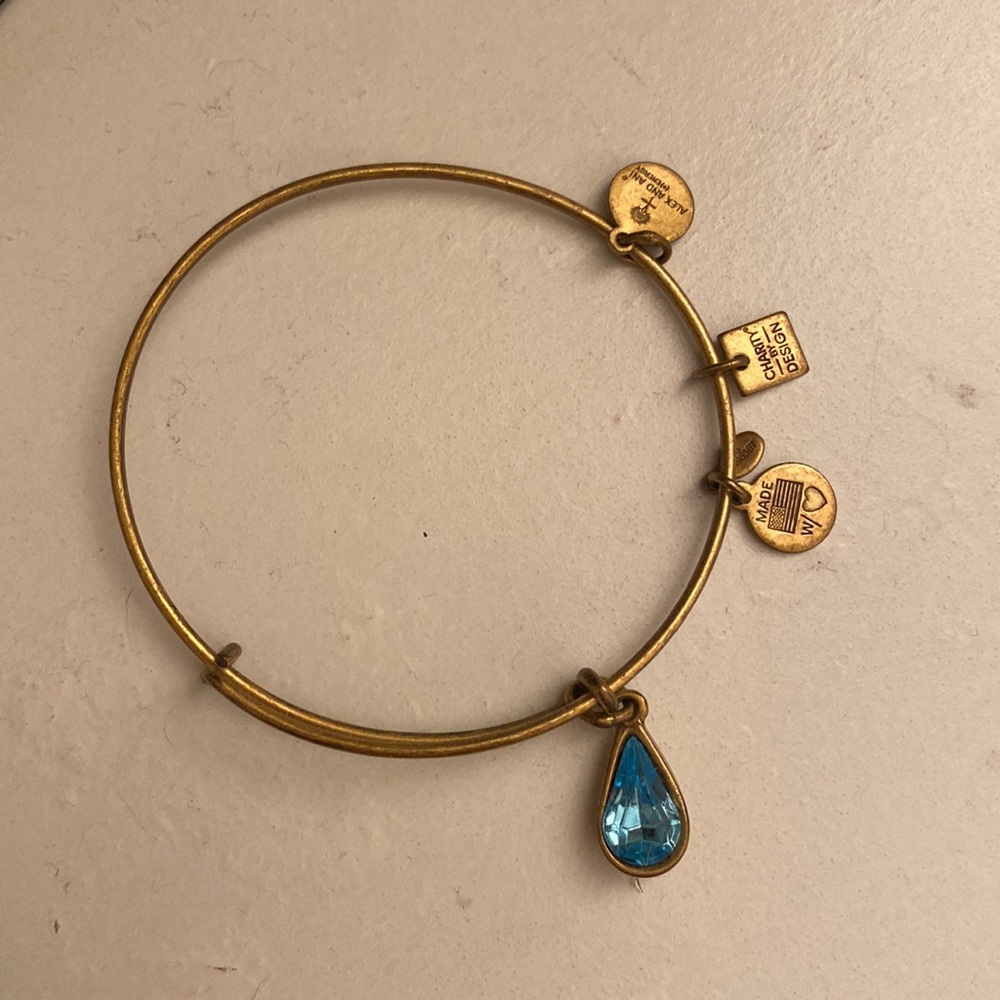 Alex and ani raindrop bracelet